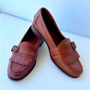 Cole Haan Loafers Men’s Size 9 1/2 leather Brown Model #10577 Made in Brazil